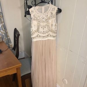 Needle & Thread BHLDN Embellished Evening Dress